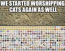 Worshipping cats memes