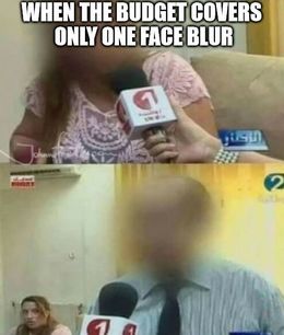 Face blur memes