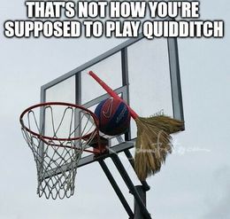 Play quidditch memes