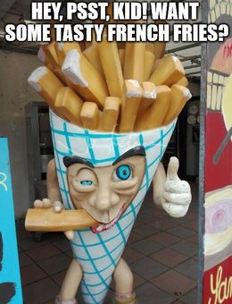 French fries memes