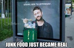 Junk food memes