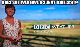 Sunny forecast memes