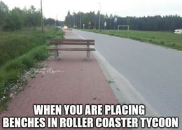 Benches funny memes