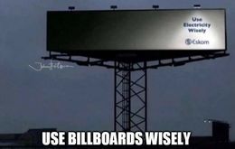 Use billboards memes