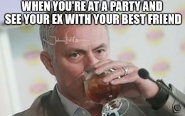 At a party memes
