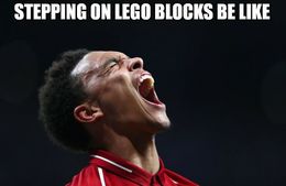 Stepping on lego memes