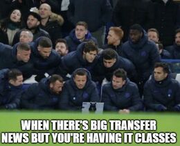 Transfer news memes
