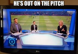 On the pitch memes