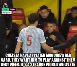 Red card memes