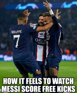 Score free kicks memes