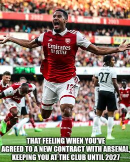 With arsenal memes