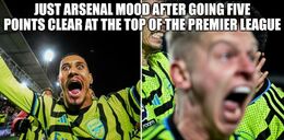Arsenal mood memes