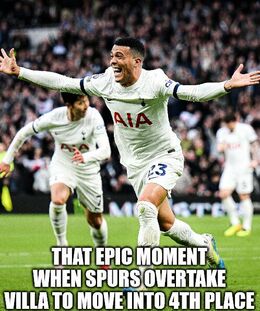 Spurs overtake memes