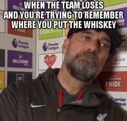 The team loses memes