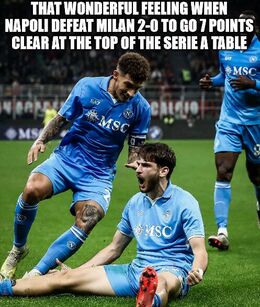 Napoli defeat memes