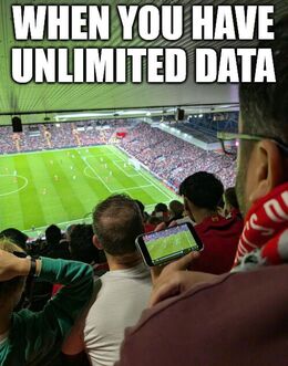 Unlimited data memes