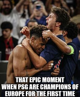 When psg are memes