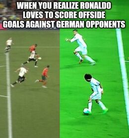 Score offside goals memes