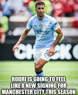 Rodri is going memes