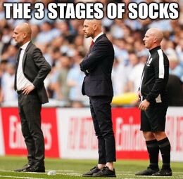Stages of socks memes
