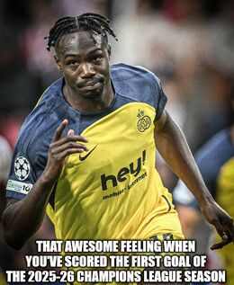 Champions league season memes