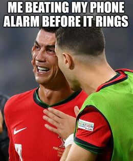 My phone alarm memes