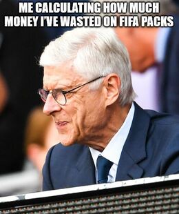On fifa packs memes