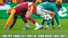 Foot in memes