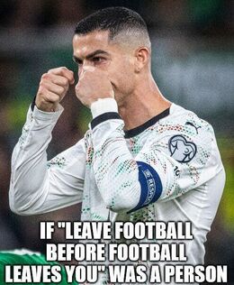 Leave football memes