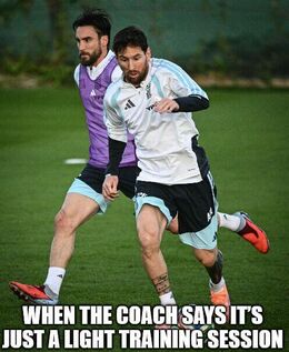 Light training memes