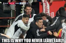 Never leave early memes