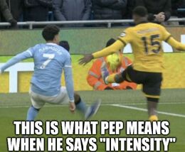 Says intensity memes