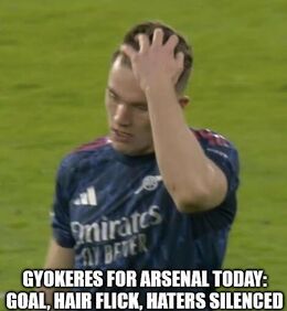 Gyokeres funny memes