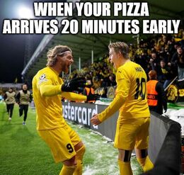 Pizza arrives memes