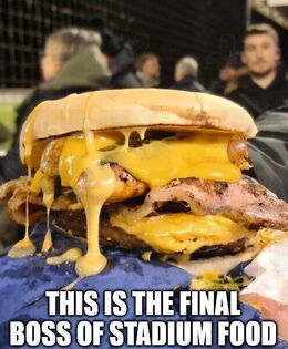 Stadium food memes
