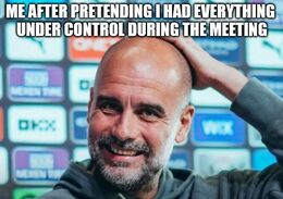 After pretending memes