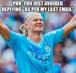 You just avoided memes