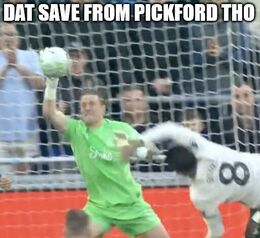 Pickford tho memes