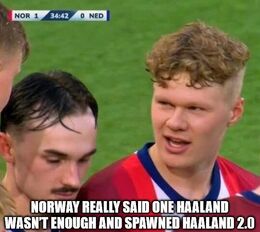 Haaland wasnt memes