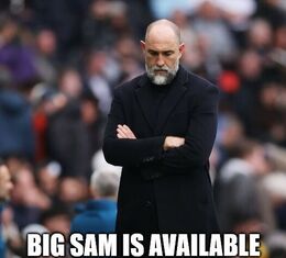 Big sam is memes