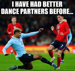 Dance partners before memes