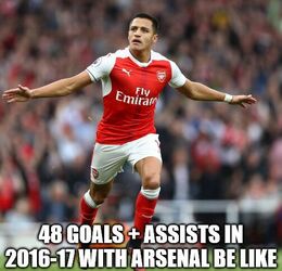 With arsenal be memes
