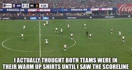 Warm up shirts memes