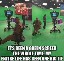 Green screen memes