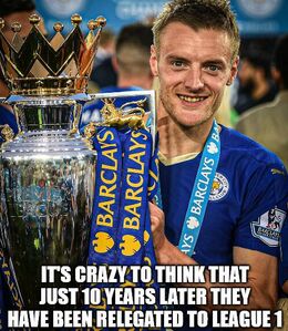Have been relegated memes