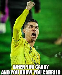 You carried memes