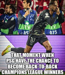 When psg have memes