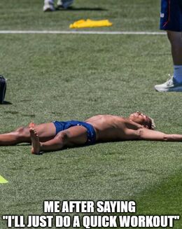 Quick workout memes