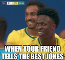 Friend tells the best jokes memes