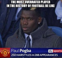 Overrated player in memes
